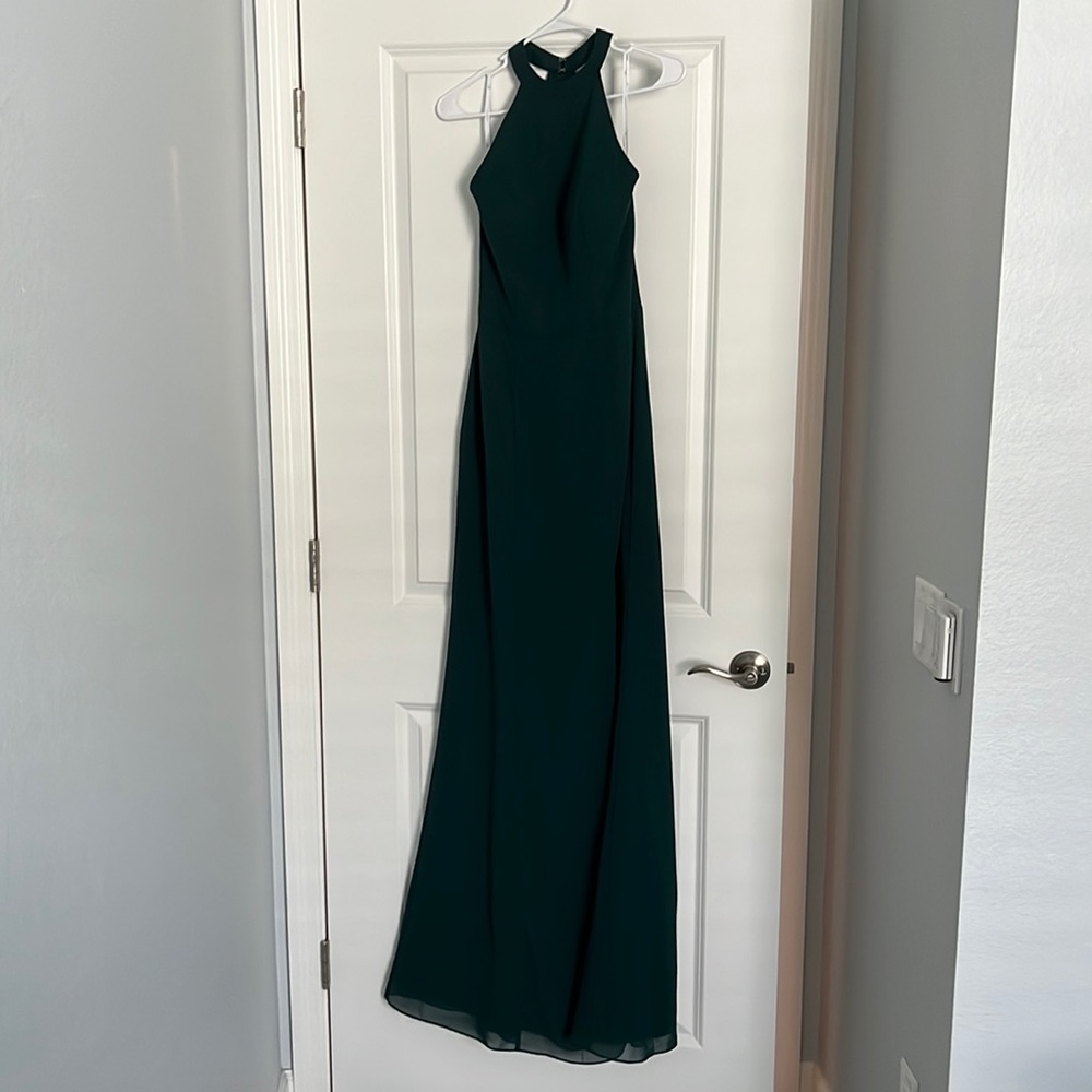 Emerald green formal/bridesmaid dress
